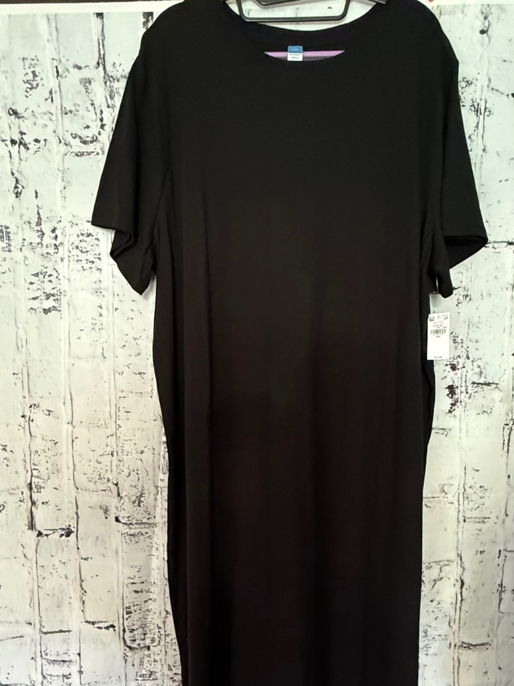*NWT* Old Navy Cotton Dress. Black. Size XXL.
